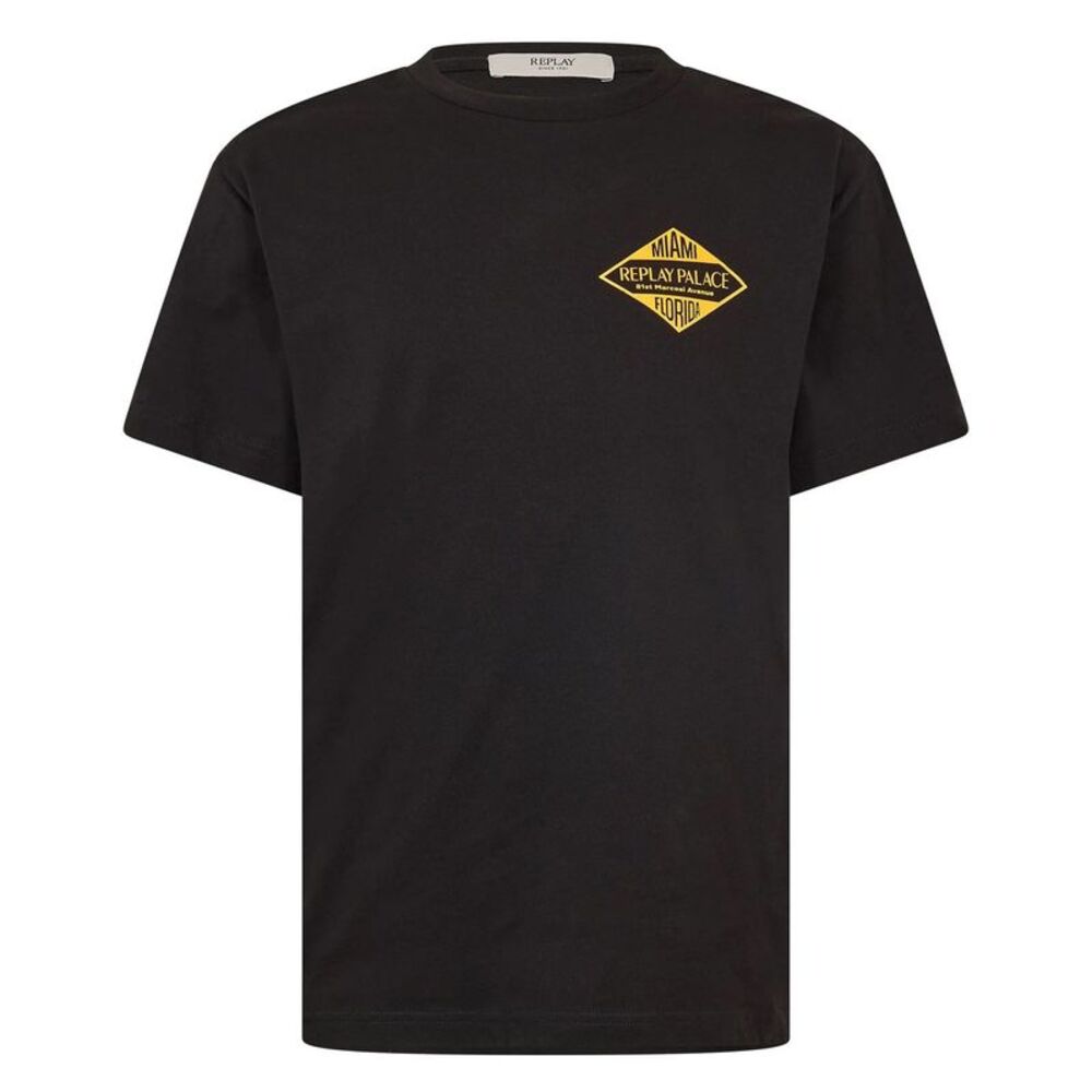 Replay Mens T-Shirt / Black
